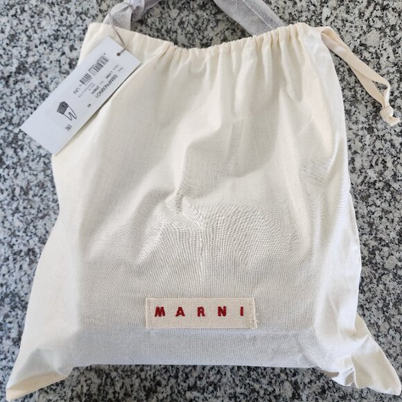 NWT-MARNI TRUNK BAG CALF SKIN MEDIUM ❤️ (#81) - Picture 3 of 15